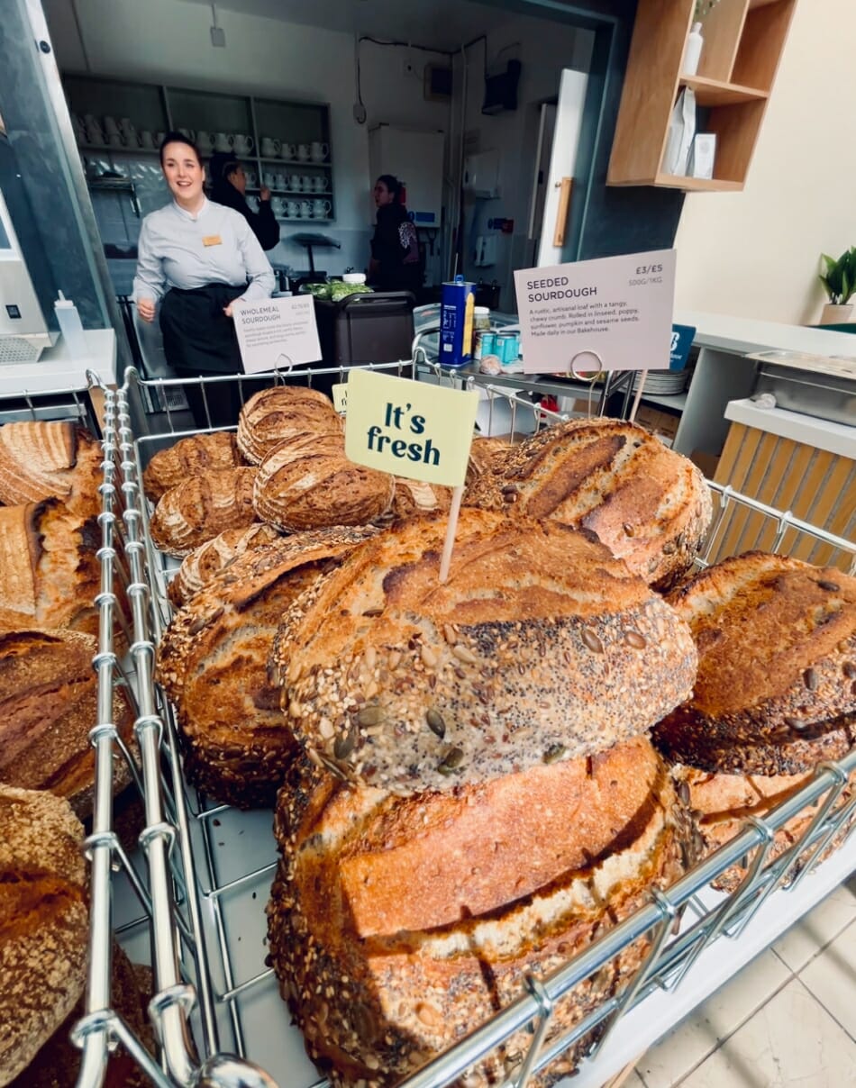 the orangery fresh bread