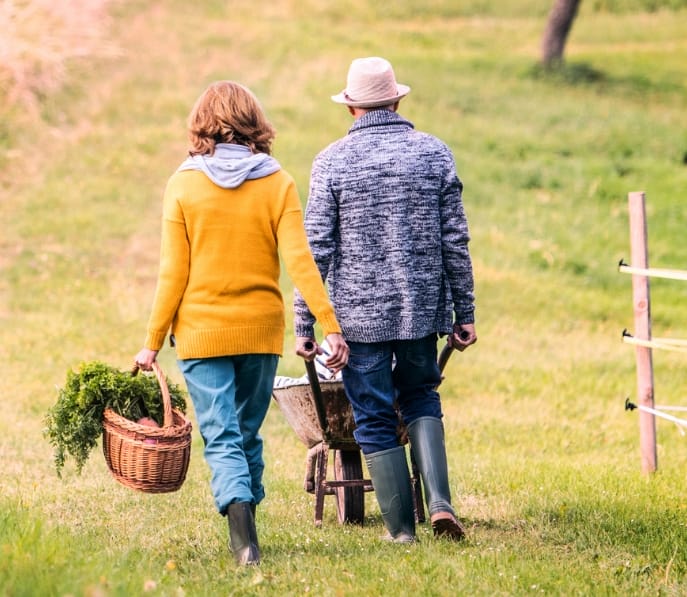 couple walking